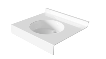 Plan vasque en niche VAL CENIS 600 Edition